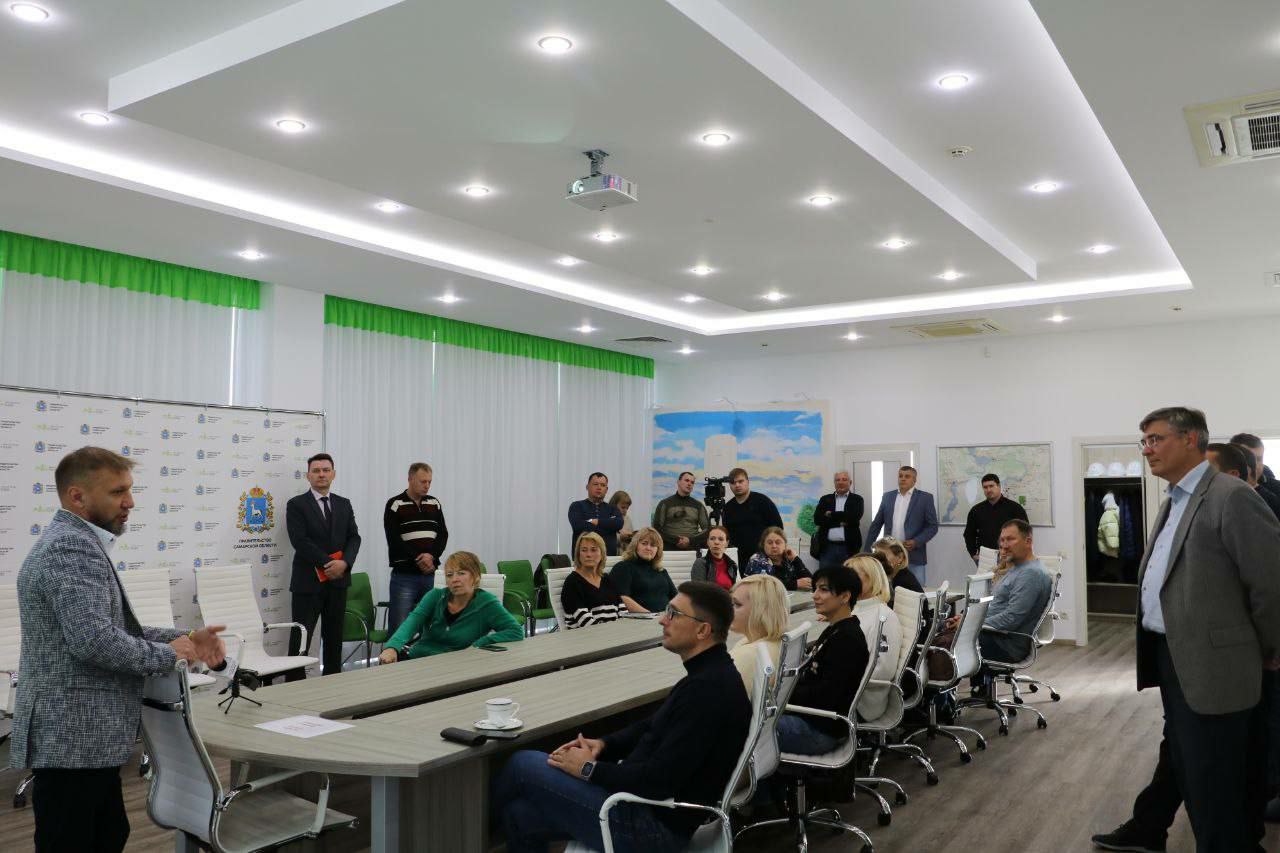 Саратовская делегация посетила Самарский государственный индустриальный парк